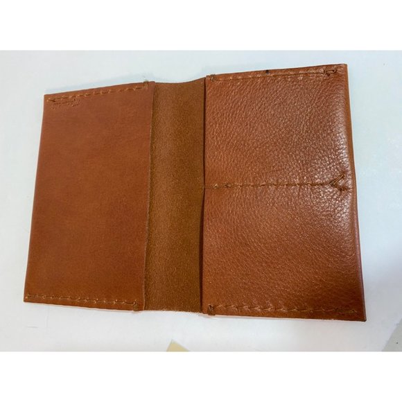 Madewell Bags Madewell Leather Passport Portfolio In Hickory Brown